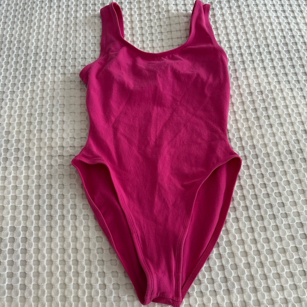 Barbie pink leotard
